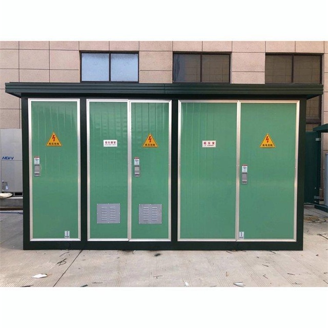 鹿城1600KVA欧式箱式变压器